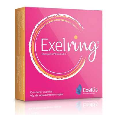 Exelring Anillo vaginal x3