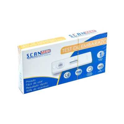 Test Embarazo HCG cassette x1 (Scanmed)