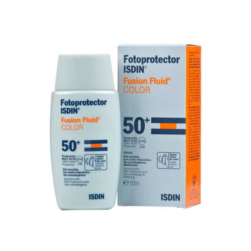 Isdin Fotoprotector Fusion Fluid Color SPF 50+ 50 ml. Protector solar de rostro
