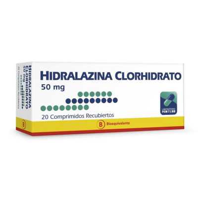 Hidralazina 50mg x20com. (Mintlab)