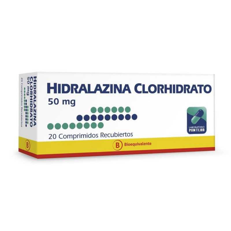 Hidralazina 50mg x20com. (Mintlab)