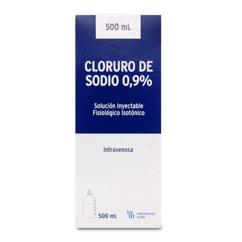 Cloruro de sodio 0,9% 500ml Fresenius (Cenabast)