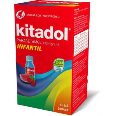 Kitadol Infantil 120mg/5ml jarabe 60ml (Cenabast)