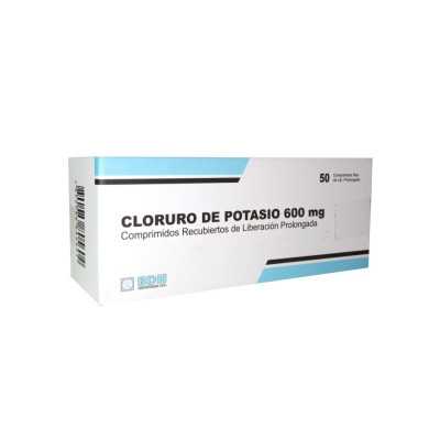 Cloruro de potasio 600mg x50com (BPH)