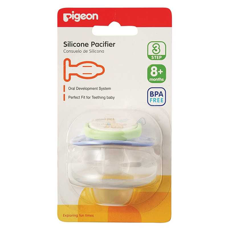 Pigeon Chupete entretencion silicona etapa 3 (8+ Meses)