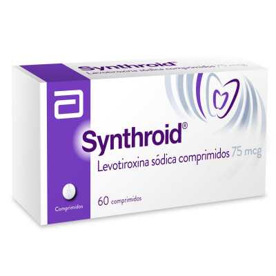 Synthroid 75Mcg x60com.