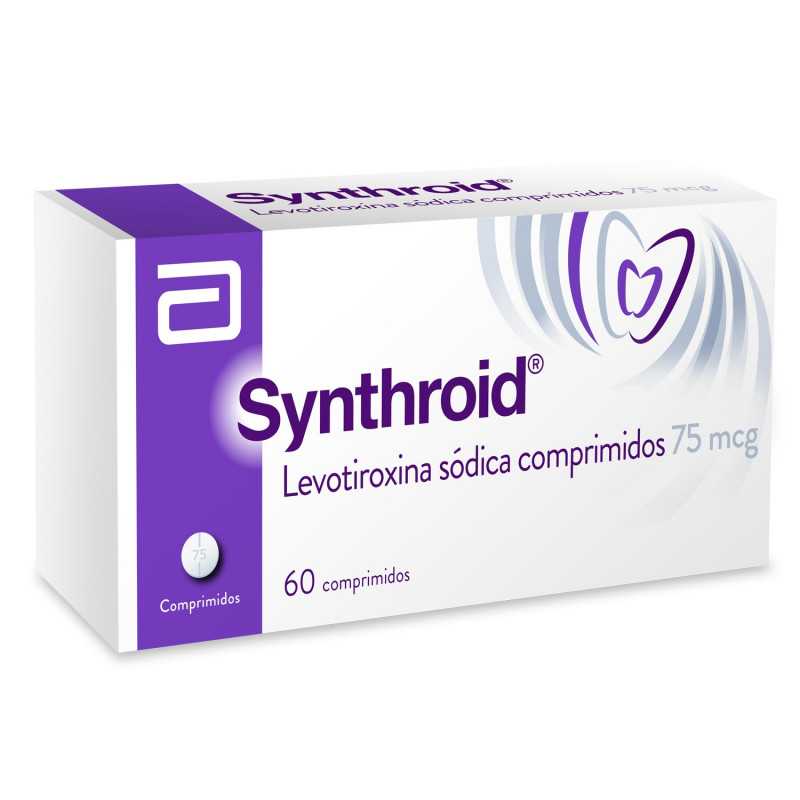 Synthroid 75Mcg x60com.