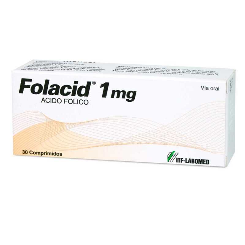 Folacid 1mg x30com.