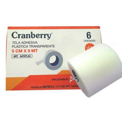 Tela Plastica microporosa 5cm x 9,1m. (Cranberry)