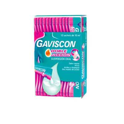 Gaviscon Doble accion solucion oral sachet caja x 12