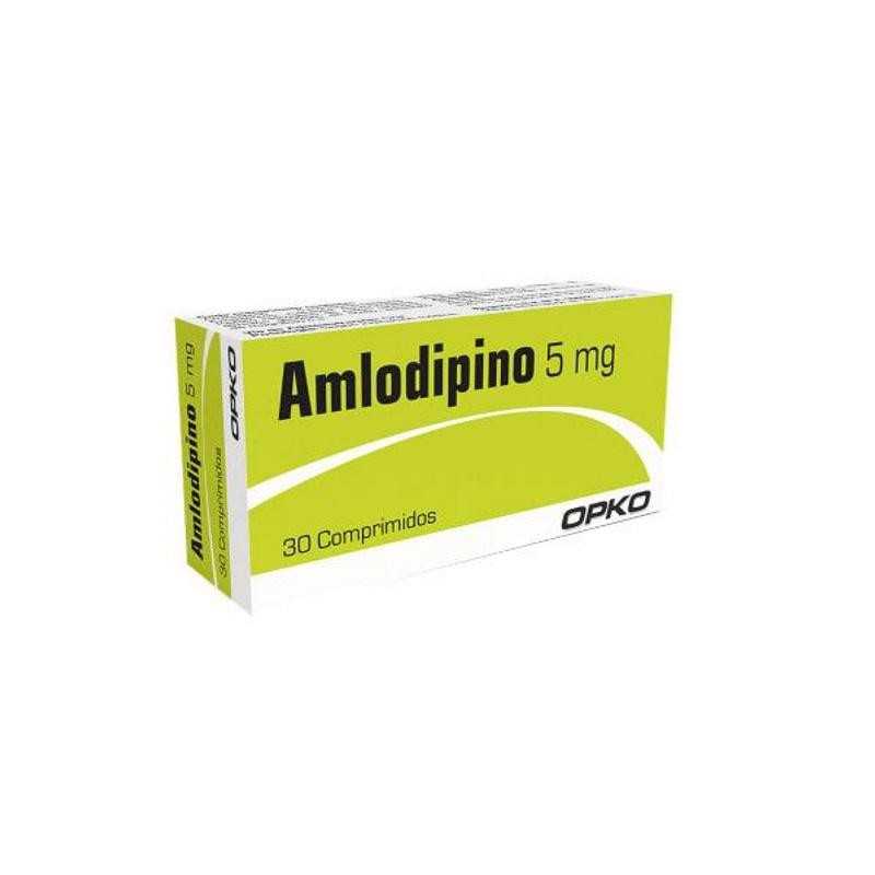 Amlodipino 5mg x 30com (Opko)