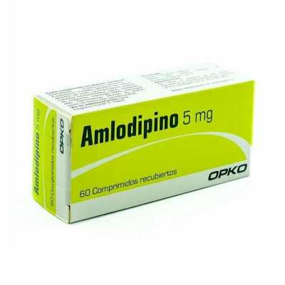 Amlodipino 5mg x 60com (Opko)