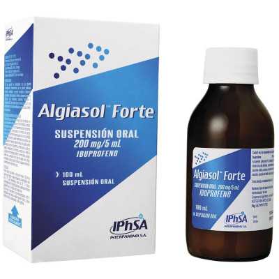 Algiasol Forte suspension oral 200mg/5ml x100ml