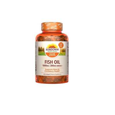 Fish Oil 1000mg (300Mg Omega3) x200cap (Sundown)