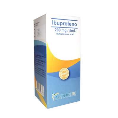 Ibuprofeno Forte suspension oral 200mg/5ml x100ml (Medbiotec)