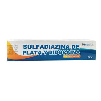 Sulfadiazina de plata + lidocaina 30g (Scm Pharma)