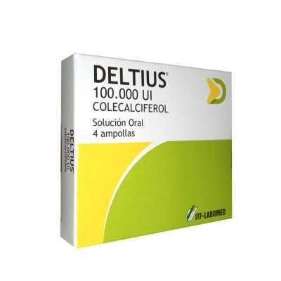 Deltius 100.000Ui x 4 ampollas