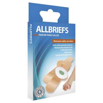 Allbriefs Parche para callos x6