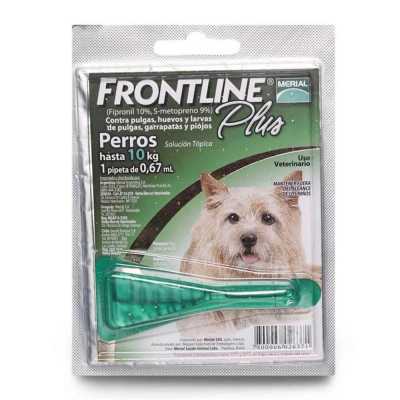 Frontline Plus perros 2-10kg pipeta 0,67ml