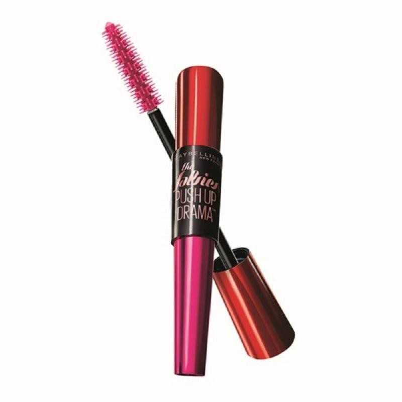 Maybelline Mascara de pestañas push up drama negro washable