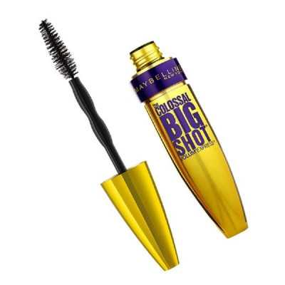 Maybelline Mascara de pestañas colossal big shot negro washable