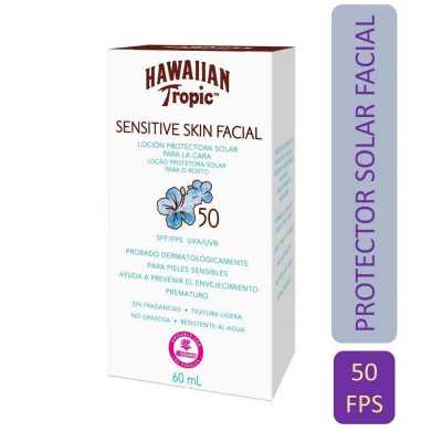 Hawaian Tropic sensitive skin facial FPS50 x60ml