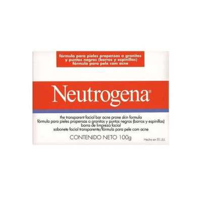 Neutrogena Jabon barra facial antiacne 100g