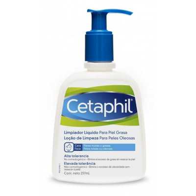 Cetaphil Limpiador liquido rostro piel grasa 237ml