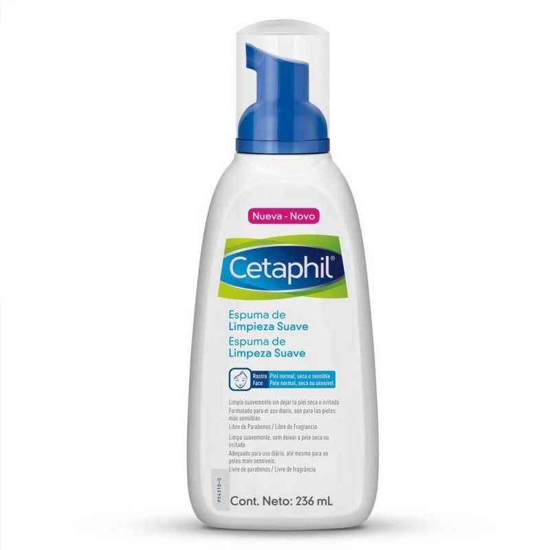 Cetaphil Espuma de limpieza suave 236ml