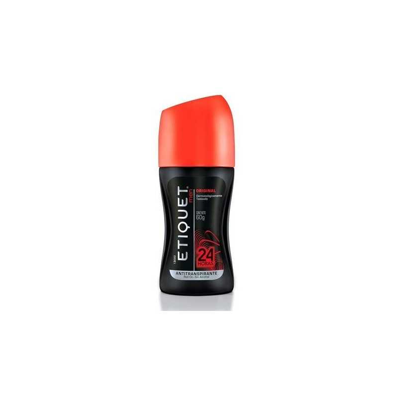 Etiquet Antitranspirante roll-on 60g men original