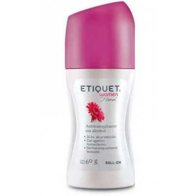 Etiquet Antitranspirante roll-on 60gr women floral