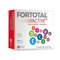 Fortotal Active+ x 30 cápsulas. - Farmacia AraucoMed