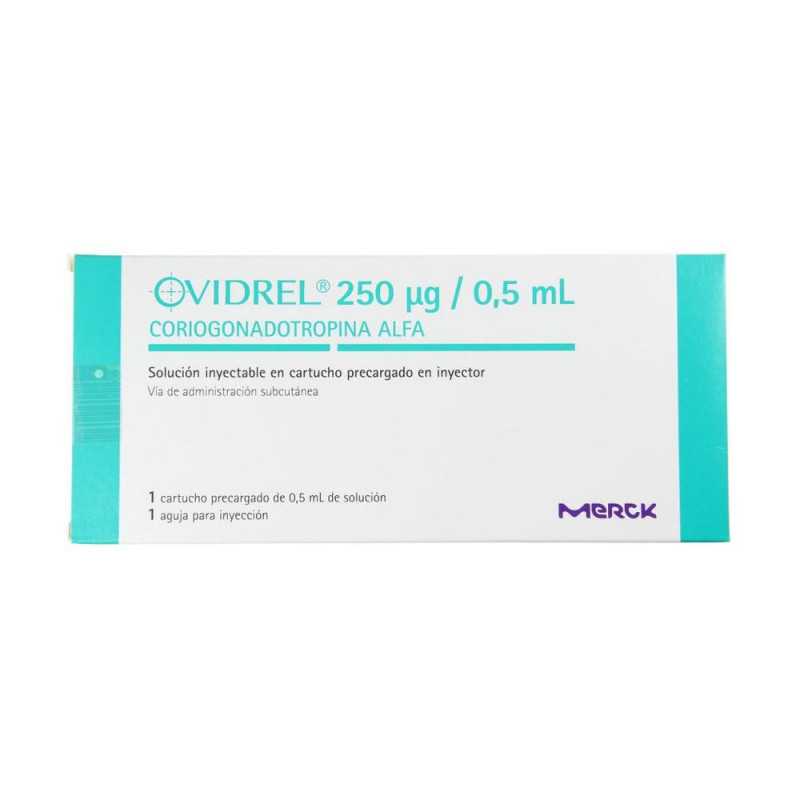 Ovidrel Solución Inyectable 250mcg/0.5ml x1