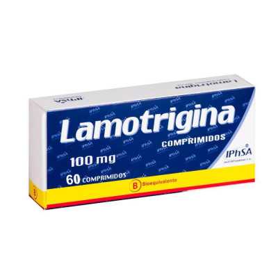 Lamotrigina 100mg x60com Iphsa (Cenabast)