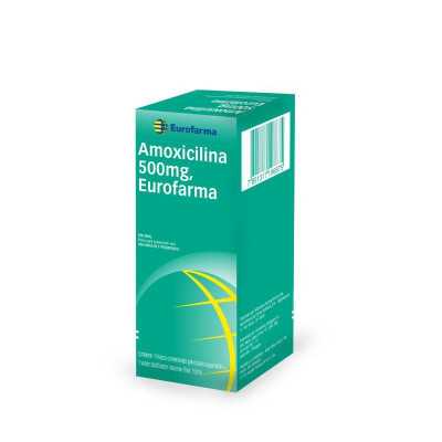 Amoxicilina 500mg x21cap. (Eurofarma)