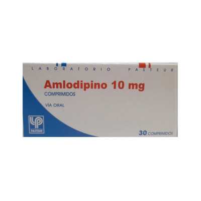 Amlodipino 10mg x 30com (Pasteur)