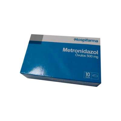 Metronidazol Ovulos 500mg gen (Hospifarma) cjx10