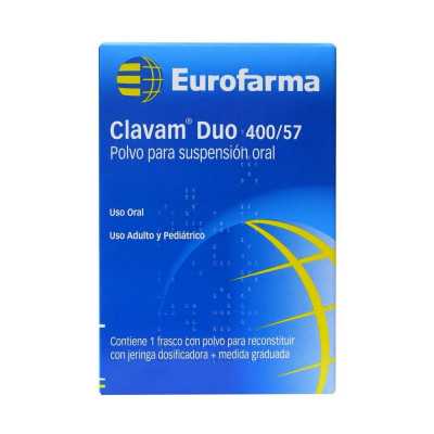 Clavam Duo 400/57 suspensión oral 70ml.