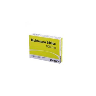 Diclofenaco Retard 100mg x8cap (Opko)