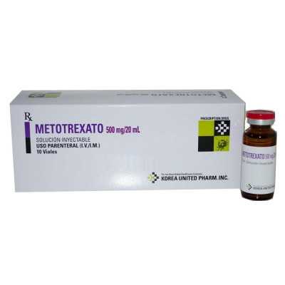 Metotrexato 50 mg/2 ml solución inyectable cjx10