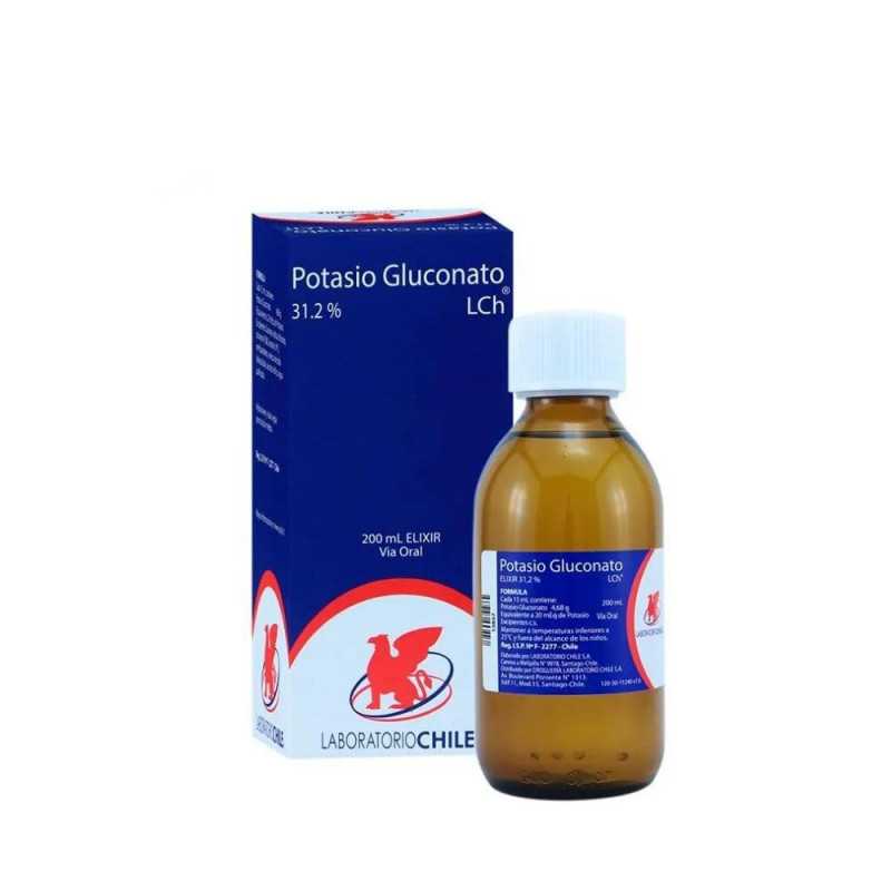 Potasio Gluconato 31.2% x200ml (Chile)