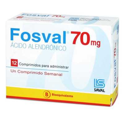 Fosval 70mg x12com.
