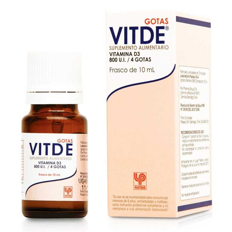 Vitde 800Ui/4Gts x10ml