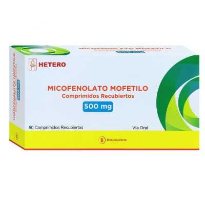 Micofenolato 500mg x50com (Seven Pharma)
