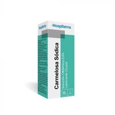 Carmelosa 0.5% solucion oftalmica x15ml Vence: 30-06-2022