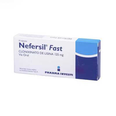 Nefersil Fast 125mg x10cap