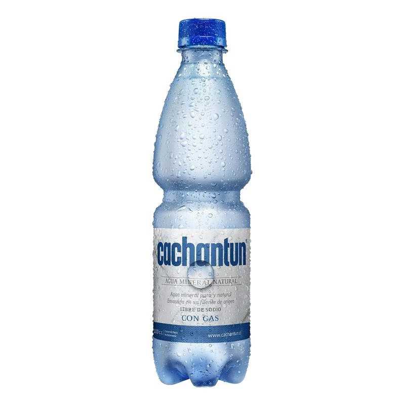 Cachantun Agua mineral con gas 500ml