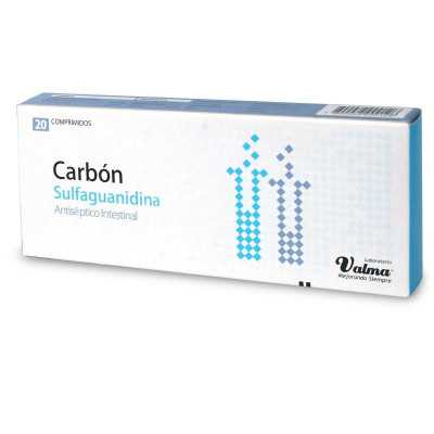 Carbon Sulfaguanidina x20com