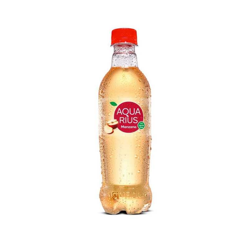 Aquarius Agua frutal manzana 500ml
