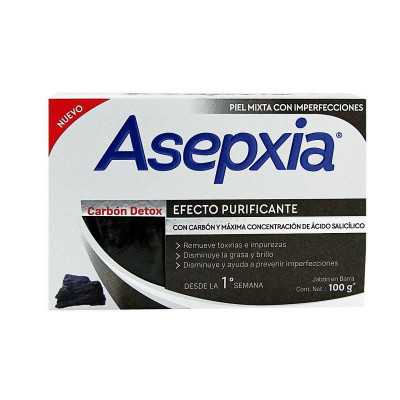 Asepxia Carbon detox jabon barra 100gr